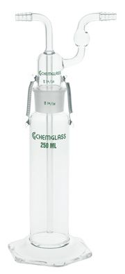 250ml gas washing bottle