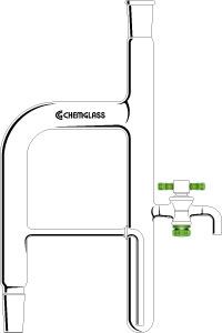 Distilling Receiver, 50mL,