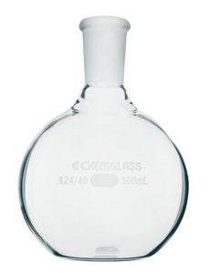 Flask, Flat Bottom, 50mL,