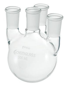 Flask, Round Bottom, 3000mL,