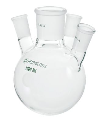 Flask, Round Bottom, 500mL,