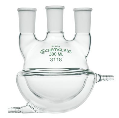 Flask, Round Bottom, 500mL,