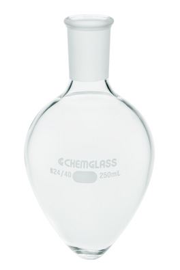 250ml pear shape, 19/21