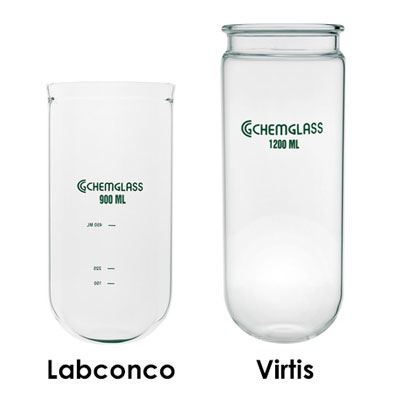900ml Flsk,Labconco Freeze Dry