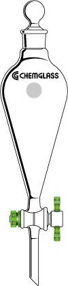 Funnel, Separatory, 60mL,