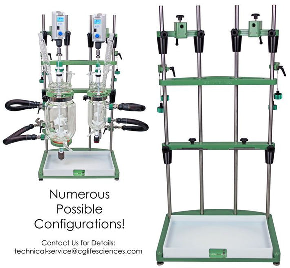 ChemRxnHub™ DUAL Support Stand ONLY