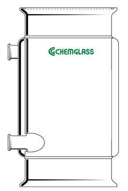 10L Filter Vessel, Jacketed