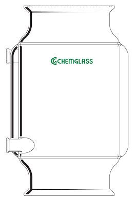 20L Filter Vessel, Jacketed