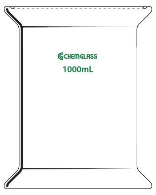 1L Filter Vessel, Unjacketed,