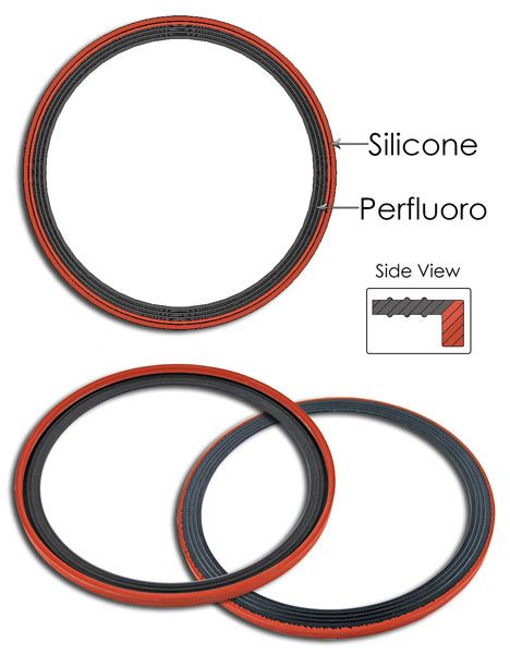 300mm Perfluoroelastomer Gasket