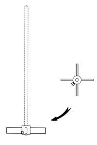 Stirrer Paddle for 10mm O.D.