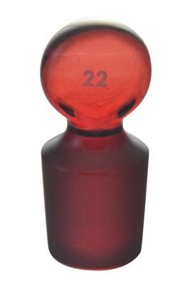 #16 Low Actinic Red Stained Gl Stopper