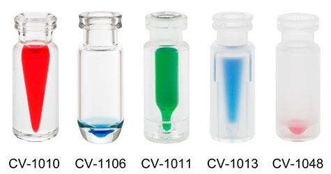 Vial, 0.1mL, Clear,