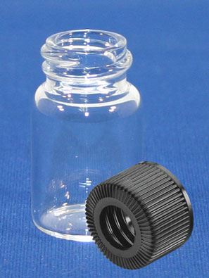 Caps, Open Hole, Black Polypro