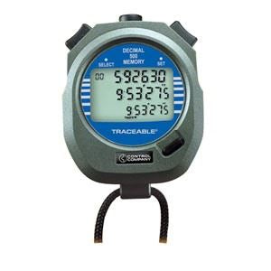 Traceable 8-Memory Digital Stopwatch