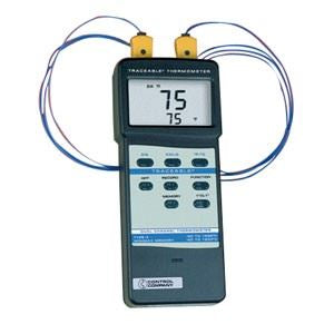 Traceable Dual Channel Thermometer