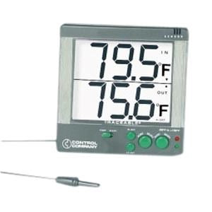 Traceable Big-Digit, 4 Alert Alarm Therm °F