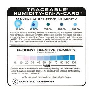 Traceable RH-on-a-card
