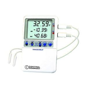 Traceable Hi-accuracy 0.01° Thermometer, 2 probes