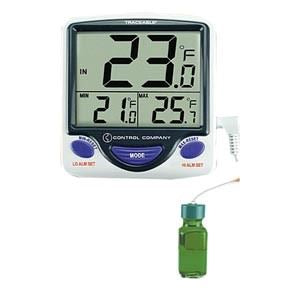 Traceable Jumbo Refrigerator/Freezer Thermometer