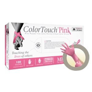ColorTouch Pink PF Latex Exam Medium