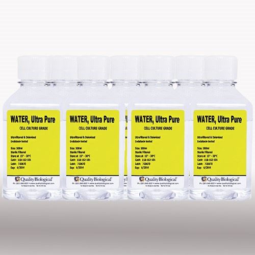Cell Culture Grade Water, Deionized, Ultra Pure, E