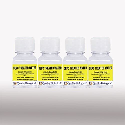 DEPC Treated Water 4x100ml