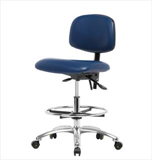 NETA Our ergonomic vinyl ESD chairs feature proper