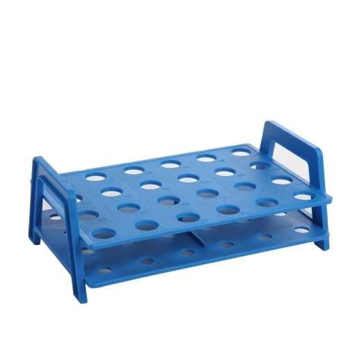 Microtube Rack 24 x 1.5/2ml tubes, Blue, pk7