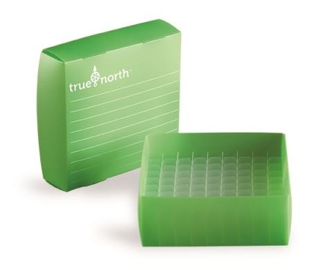 True North™  Flatpack Film Freezer Boxes Green, 1.
