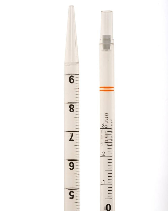 Serological Pipet, 10mL, Orange, Polystyrene, Stan