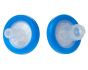 Syringe Filter, 13mm dia., Blue, PVDF Membrane, 0.