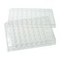 Multiple Well Plate with Lid, 48-well, Clear, Poly