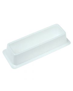 Reagent Reservoir, 50mL, White, Polystyrene, Steri