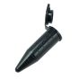 Macro Centrifuge Tube, 5mL, Black, Polypropylene,