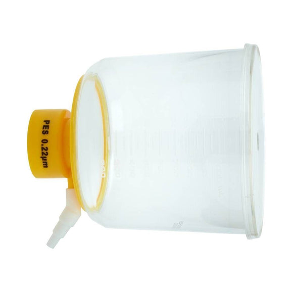 Bottle Top Filter, 1000mL, 90mm dia, Yellow, PES M