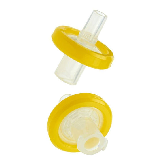 Syringe Filter, 13mm dia., Yellow, MCE Membrane, 0