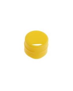 Cap Insert, Yellow, Polypropylene, Non-sterile, Fo