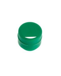 Cap Insert, Green, Polypropylene, Non-sterile, For