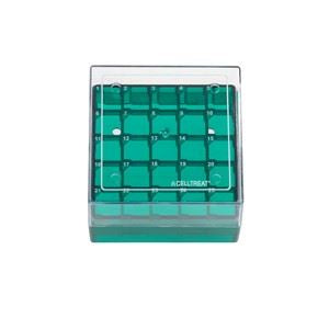 Cryogenic Vial Storage Box, 25 Place, 7.6 L x 7.6