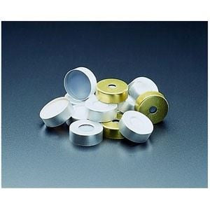20mm Center Tear Silver Aluminum Seal, No Septa