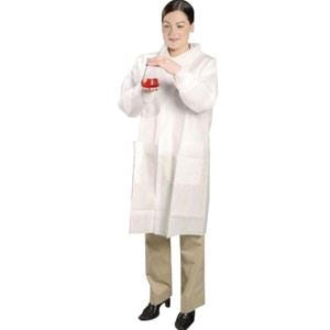 Alphaguard Plus AlphaGuard Lab Coat, White, Inset Sleeve, Tapered – LabCloud Plus+