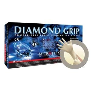 Diamond Grip™ PF Latex Exam Small