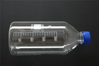 1x2L bottle with cap and PTFE insert,