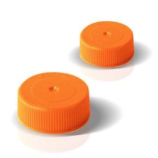 Screw Caps, Orange, for 50 mL DigiTUBE