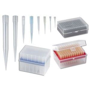 1000l pipette tips, case of 5,000 racked tips (sup