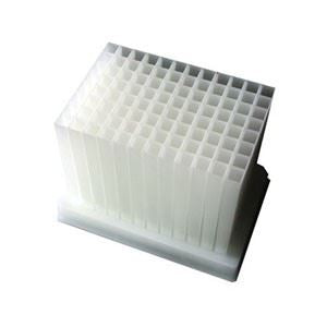 Sterile Polypropylene, square well, 2ml/well. DNas