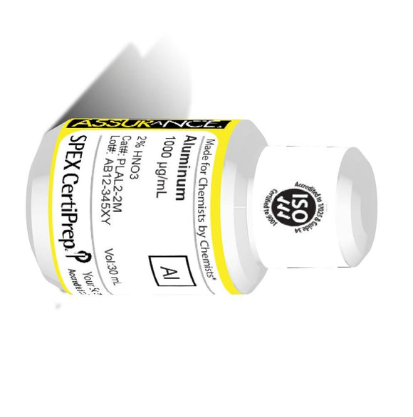 Aluminum, 1,000 ug/mL, for AA and ICP, 30 mL  (Add