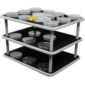 Platform flat 3-level tower with non-slip mat 480