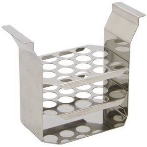 Test tube rack for  5 litre baths for 16 to 19mm t